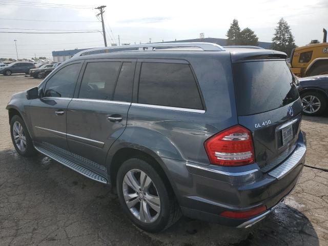 4JGBF7BE7BA686913 - 2011 MERCEDES-BENZ GL 450 4MATIC BLUE photo 2