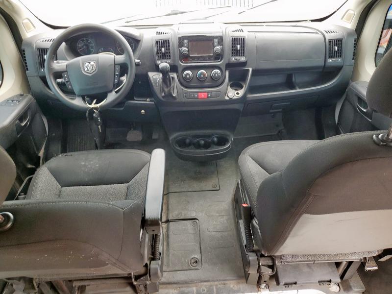 3C6TRVAG9JE124067 - 2018 RAM PROMASTER 1500 STANDARD WHITE photo 8