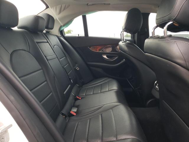 55SWF4KB9FU036454 - 2015 MERCEDES-BENZ C 300 4MATIC WHITE photo 10
