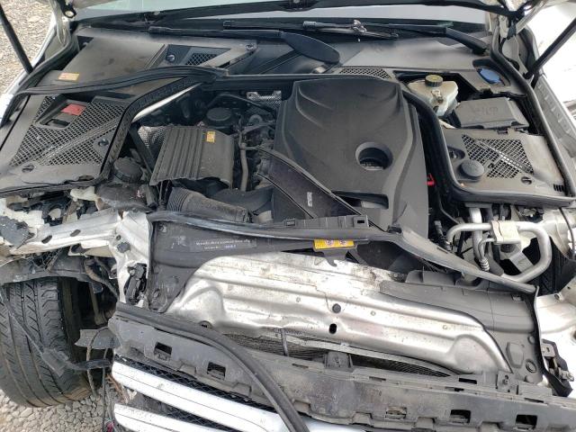 55SWF4KB9FU036454 - 2015 MERCEDES-BENZ C 300 4MATIC WHITE photo 11