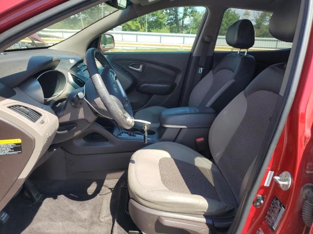 KM8JU3AC2DU549177 - 2013 HYUNDAI TUCSON GLS أحمر صورة 7