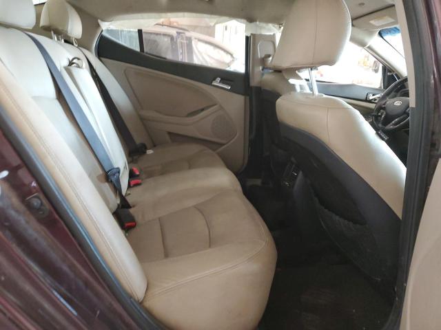 5XXGN4A76CG016502 - 2012 KIA OPTIMA EX MAROON photo 10