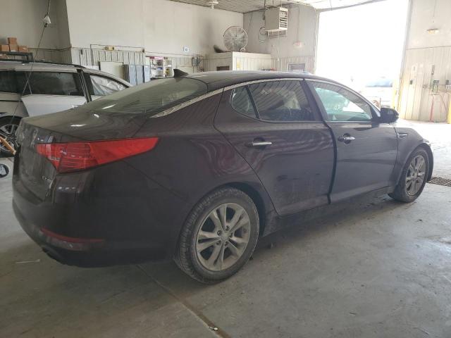 5XXGN4A76CG016502 - 2012 KIA OPTIMA EX MAROON photo 3