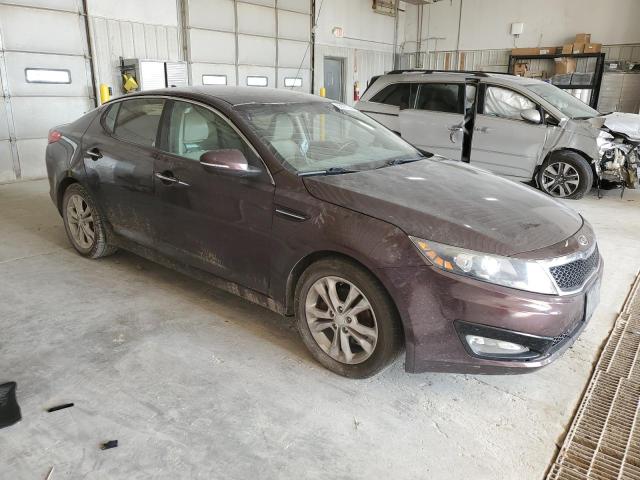 5XXGN4A76CG016502 - 2012 KIA OPTIMA EX MAROON photo 4