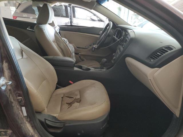 5XXGN4A76CG016502 - 2012 KIA OPTIMA EX MAROON photo 7