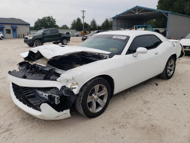 2C3CDZAGXKH675097 - 2019 DODGE CHALLENGER SXT WHITE photo 1