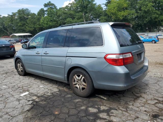 5FNRL387X5B114629 - 2005 HONDA ODYSSEY EXL TURQUOISE photo 2