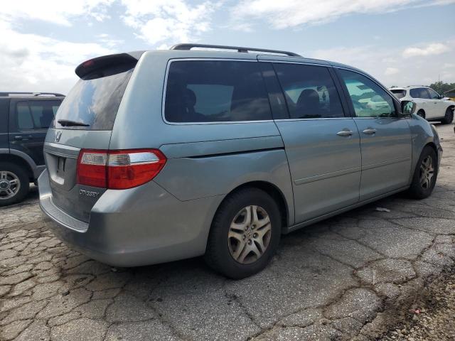 5FNRL387X5B114629 - 2005 HONDA ODYSSEY EXL TURQUOISE photo 3