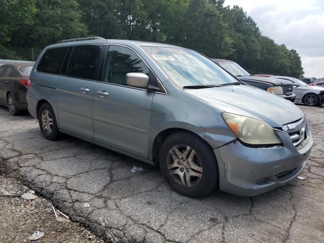 5FNRL387X5B114629 - 2005 HONDA ODYSSEY EXL TURQUOISE photo 4
