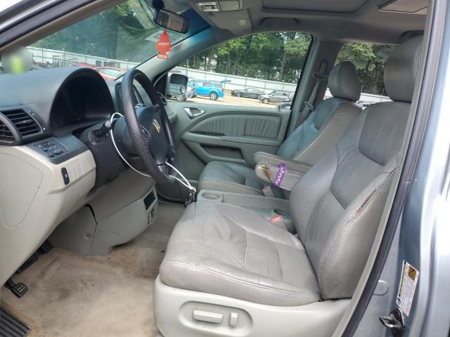 5FNRL387X5B114629 - 2005 HONDA ODYSSEY EXL TURQUOISE photo 7