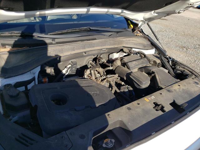 5NMS33AD0KH085931 - 2019 HYUNDAI SANTA FE SEL Սպիտակ լուսանկար 12