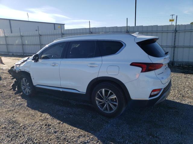 5NMS33AD0KH085931 - 2019 HYUNDAI SANTA FE SEL WHITE photo 2