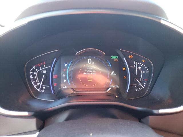 5NMS33AD0KH085931 - 2019 HYUNDAI SANTA FE SEL Սպիտակ լուսանկար 9