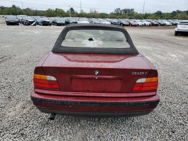 WBABK6323RED15989 - 1994 BMW 318 IC AUTOMATIC RED photo 6