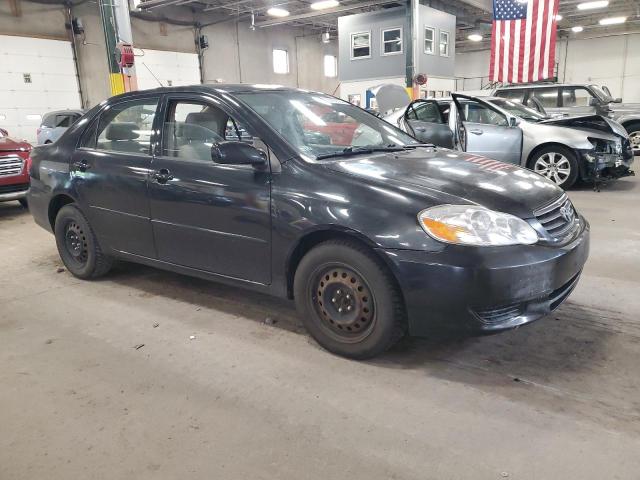 JTDBR32E242041412 - 2004 TOYOTA COROLLA CE Noir photo 4