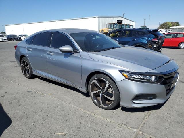 1HGCV2F3XJA049425 - 2018 HONDA ACCORD SPORT Bleu photo 4