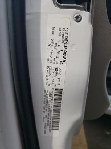 2C4RC1CG9ER280513 - 2014 CHRYSLER TOWN & COU TOURING L WHITE photo 13