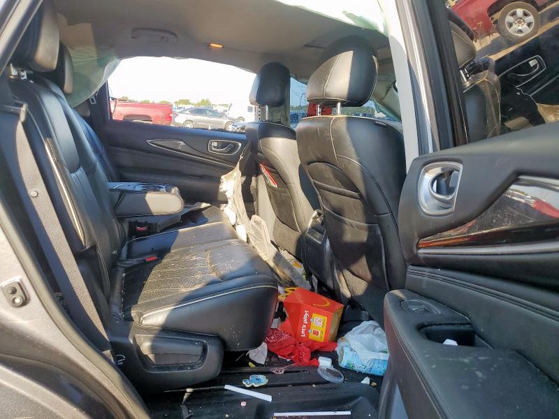 5N1DL0MNXHC507329 - 2017 INFINITI QX60 GRAY photo 10