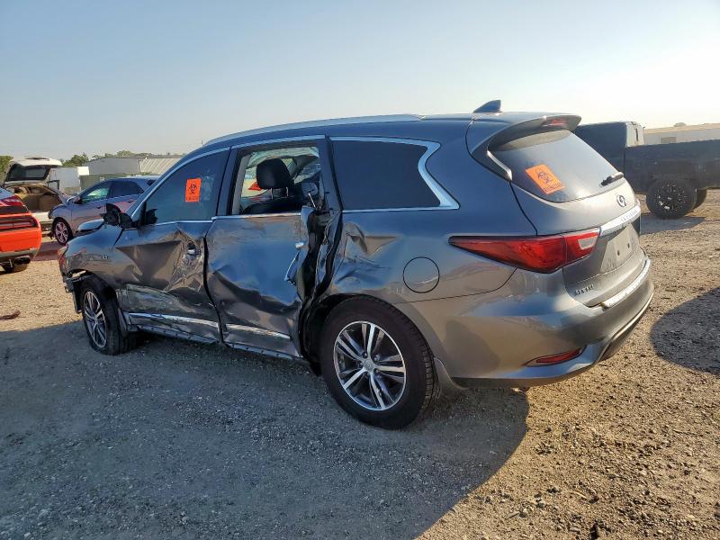 5N1DL0MNXHC507329 - 2017 INFINITI QX60 GRAY photo 2