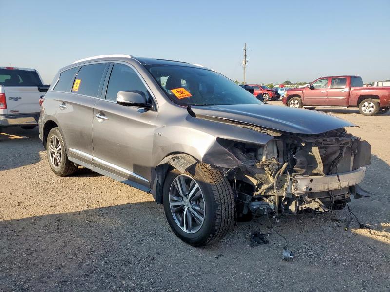 5N1DL0MNXHC507329 - 2017 INFINITI QX60 GRAY photo 4