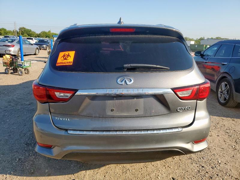 5N1DL0MNXHC507329 - 2017 INFINITI QX60 GRAY photo 6