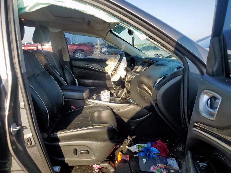 5N1DL0MNXHC507329 - 2017 INFINITI QX60 GRAY photo 7