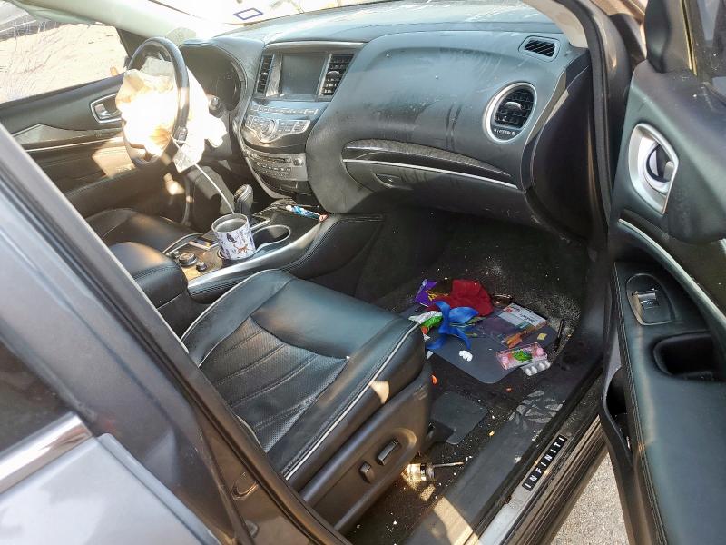 5N1DL0MNXHC507329 - 2017 INFINITI QX60 GRAY photo 8