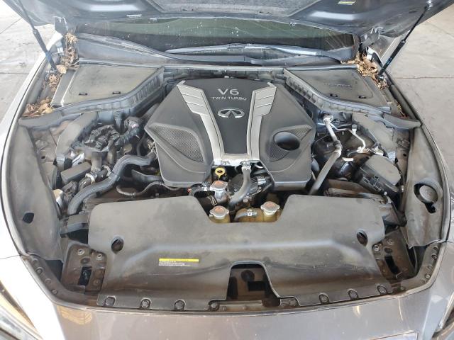 JN1EV7AR2JM438187 - 2018 INFINITI Q50 LUXE Сұр фото 11