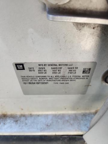 1G11B5SA1GF132301 - 2016 CHEVROLET MALIBU LIMITED LS SILVER photo 13