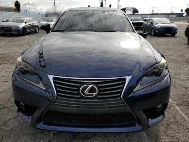 JTHBF1D29E5014061 - 2014 LEXUS IS 250 BLUE photo 5