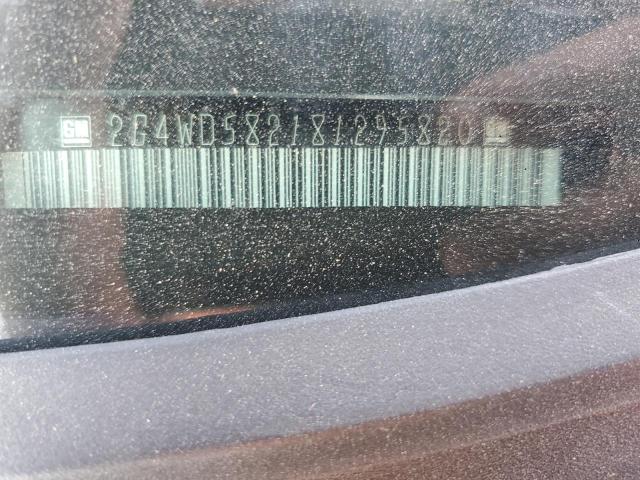 2G4WD582181295820 - 2008 BUICK LACROSSE CXL SILVER photo 12