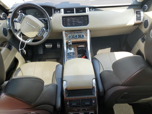 SALWV2EF2EA325733 - 2014 LAND ROVER RANGE ROVE AUTOBIOGRAPHY TAN photo 8
