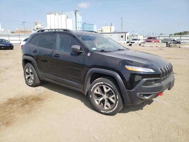 1C4PJMBS6HW659775 - 2017 JEEP CHEROKEE TRAILHAWK BLACK photo 4