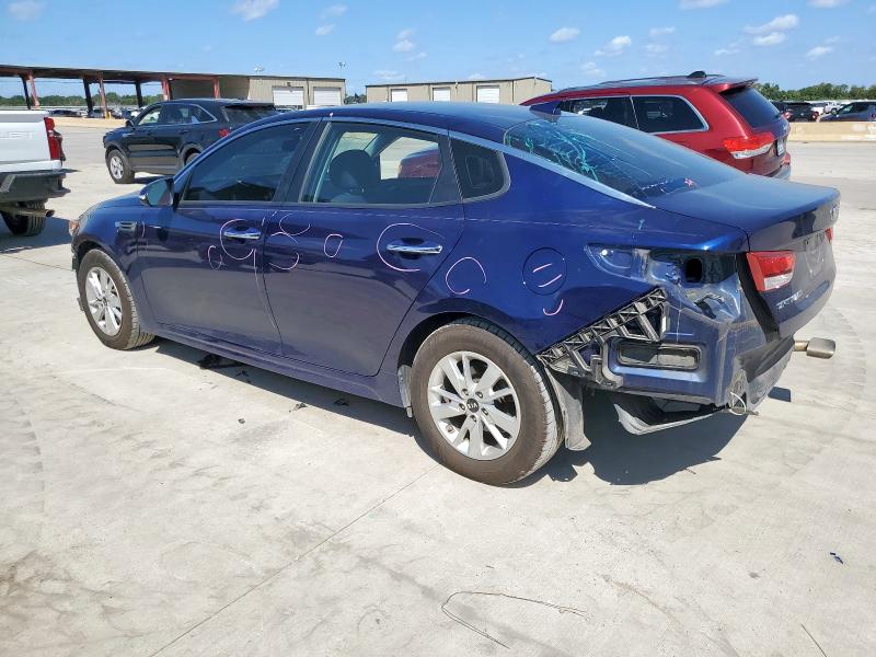 5XXGT4L35JG208264 - 2018 KIA OPTIMA LX 蓝色 照片 2