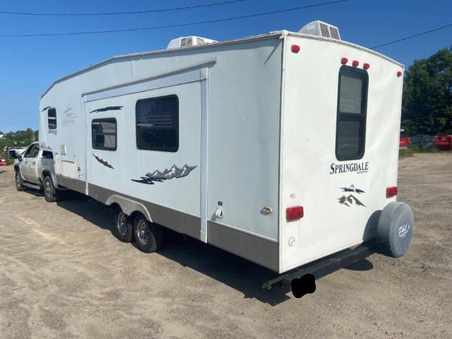 4YDF2832693102881 - 2009 KEYSTONE SPRINGDALE WHITE photo 3