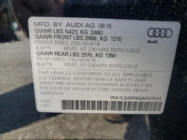 WA1L2AFPXGA047634 - 2016 AUDI Q5 PREMIUM PLUS 黑色 照片 13