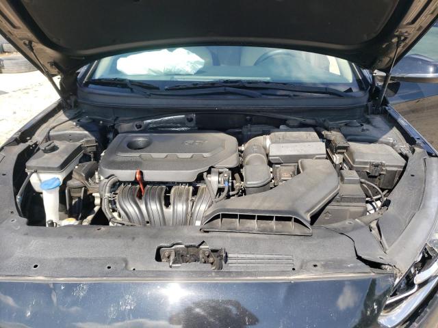 5NPE34AF3JH655121 - 2018 HYUNDAI SONATA SPORT Чорний фото 11