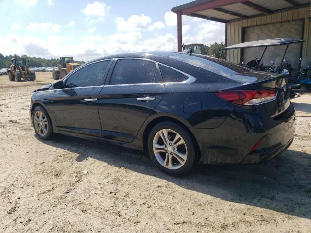 5NPE34AF3JH655121 - 2018 HYUNDAI SONATA SPORT Чорний фото 2