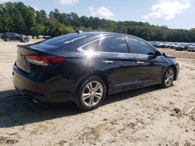 5NPE34AF3JH655121 - 2018 HYUNDAI SONATA SPORT Чорний фото 3