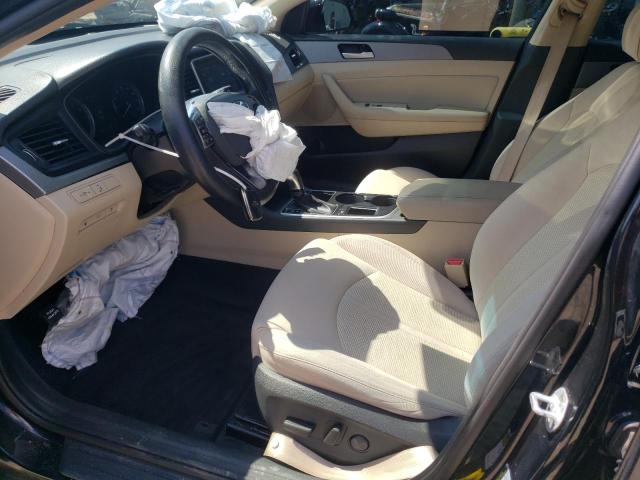 5NPE34AF3JH655121 - 2018 HYUNDAI SONATA SPORT Чорний фото 7