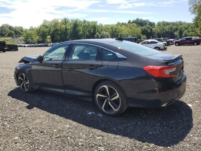 1HGCV1F35KA056598 - 2019 HONDA ACCORD SPORT Черный фото 2