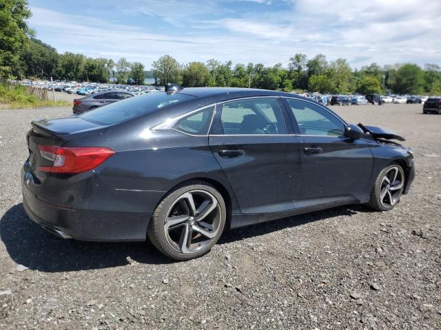 1HGCV1F35KA056598 - 2019 HONDA ACCORD SPORT Черный фото 3
