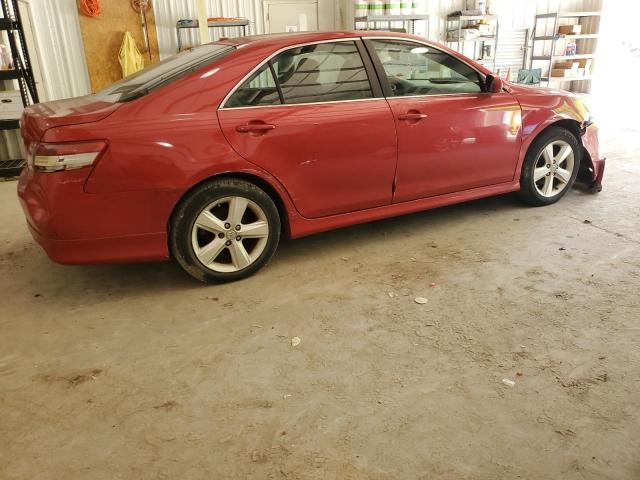 4T1BF3EK9AU068192 - 2010 TOYOTA CAMRY BASE RED photo 3