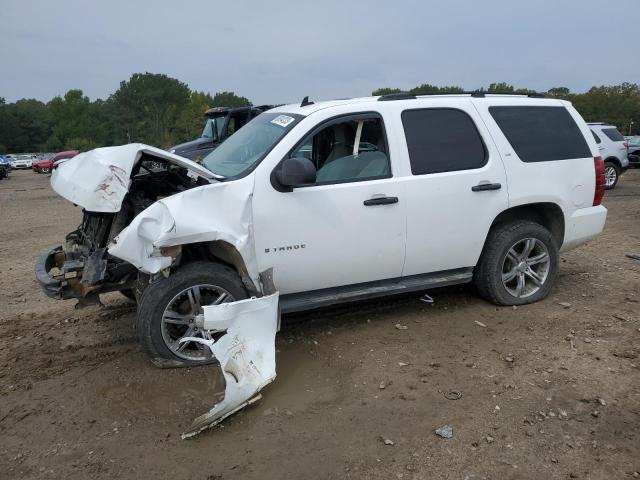 1GNFC13C27R360574 - 2007 CHEVROLET TAHOE C1500 WHITE photo 1