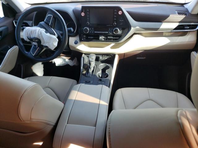 5TDGZRAH6MS065306 - 2021 TOYOTA HIGHLANDER XLE Սպիտակ լուսանկար 8