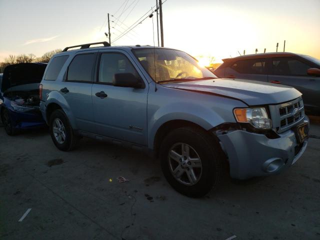 1FMCU59309KC57054 - 2009 FORD ESCAPE HYBRID BLUE photo 4