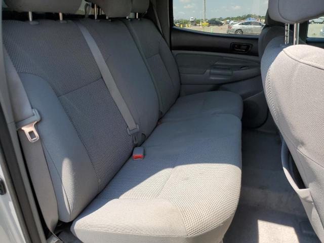 5TELU42N68Z569142 - 2008 TOYOTA TACOMA DOUBLE CAB SILVER photo 10