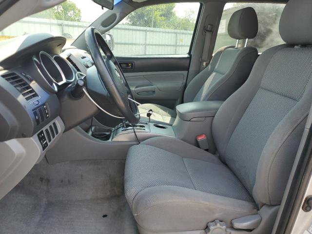 5TELU42N68Z569142 - 2008 TOYOTA TACOMA DOUBLE CAB SILVER photo 7