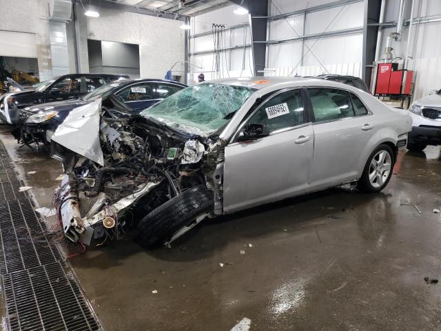1G1ZA5EB4AF106518 - 2010 CHEVROLET MALIBU LS SILVER photo 1