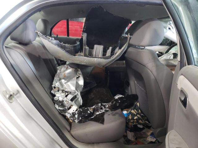 1G1ZA5EB4AF106518 - 2010 CHEVROLET MALIBU LS SILVER photo 10